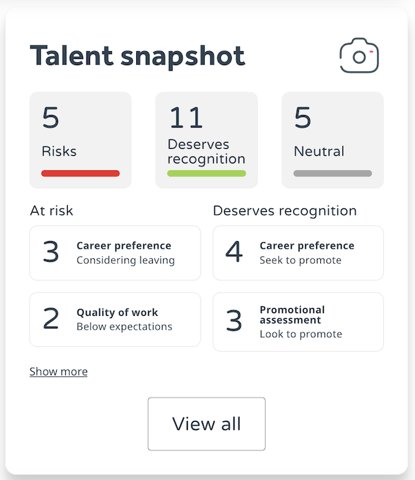 Talent Snapshot